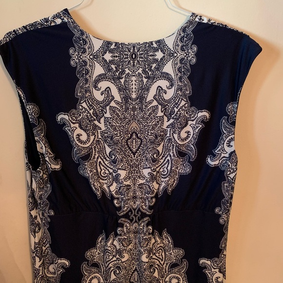 COPY - COPY - INC Printed Maxi Dress. - Picture 3 of 5